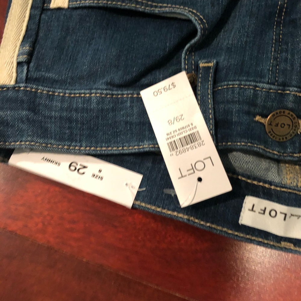 NWT Loft Jeans - Picture 3 of 4